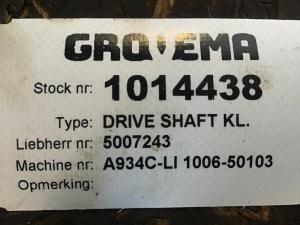 Liebherr Propellor SHaft